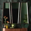 KARE Wandspiegel Arezzo Coffee Trapez 65(45)x160cm Clearance