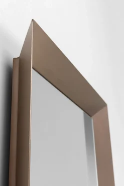 KARE Wandspiegel Arezzo Coffee Trapez 65(45)x160cm Clearance