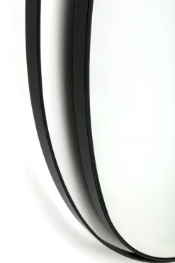 KARE Wandspiegel Bonita Schwarz Ø80cm Discount