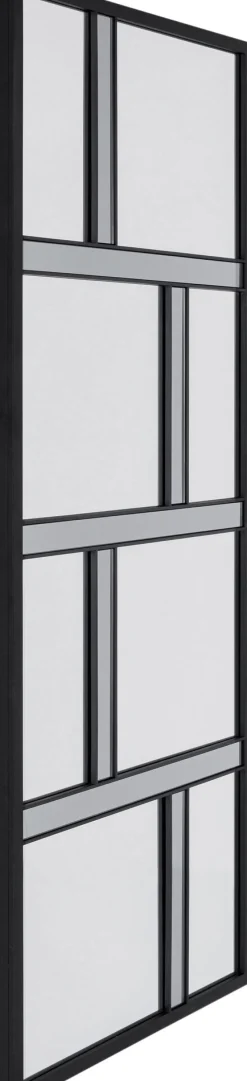 KARE Wandspiegel Brick Schwarz 71x182cm Hot