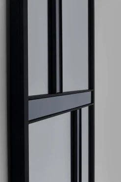 KARE Wandspiegel Brick Schwarz 71x182cm Hot