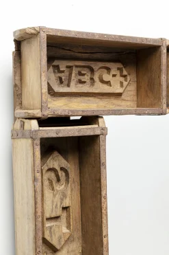 KARE Wandspiegel Brick 90x90cm New