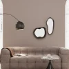 KARE Wandspiegel Dynamic Schwarz 40x34cm Discount