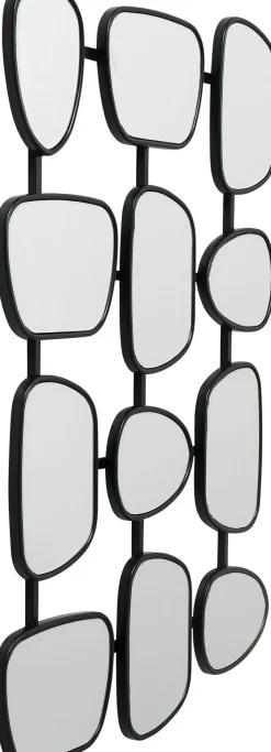 KARE Wandspiegel Nastro Schwarz 80x114cm
