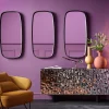 KARE Wandspiegel Noomi Schwarz 122x58cm Discount