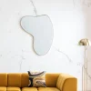 KARE Wandspiegel Shape Brass 110x120cm Sale