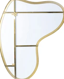 KARE Wandspiegel Shape Brass 110x120cm Sale