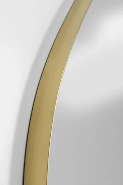 KARE Wandspiegel Shape Brass 110x120cm Sale