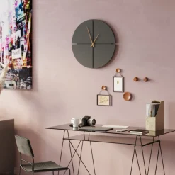 KARE Wanduhr Andrea Schwarz Ø60cm Online