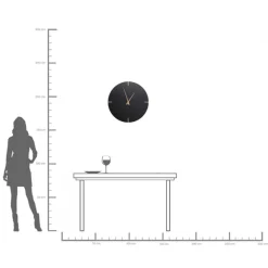 KARE Wanduhr Andrea Schwarz Ø60cm Online