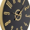 KARE Wanduhr Casino Schwarz Ø76cm Outlet