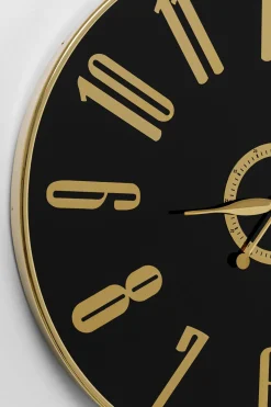 KARE Wanduhr Casino Schwarz Ø76cm Outlet