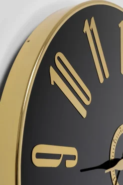 KARE Wanduhr Casino Schwarz Ø76cm Outlet