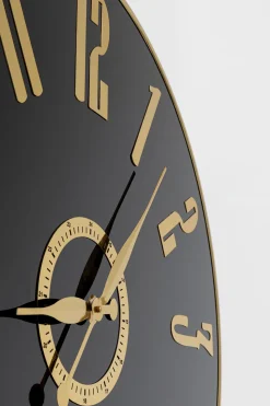 KARE Wanduhr Casino Schwarz Ø76cm Outlet