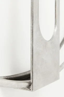 KARE Wanduhr Clip Silber Ø60cm Hot