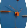 KARE Wanduhr Felice Blau Ø30cm Best