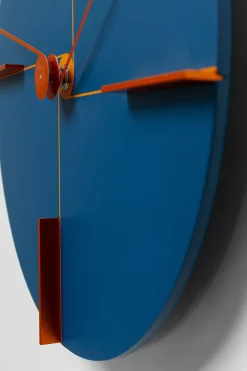 KARE Wanduhr Felice Blau Ø30cm Best