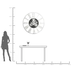 KARE Wanduhr Gear Ø120cm New