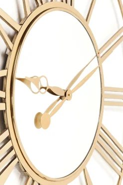KARE Wanduhr Giant Gold Ø120cm Outlet