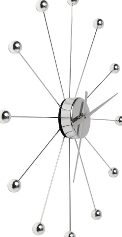KARE Wanduhr Like Umbrella Balls Chrome Outlet