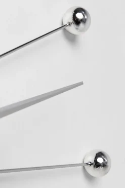 KARE Wanduhr Like Umbrella Balls Chrome Outlet