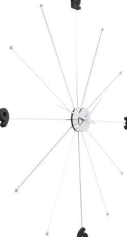 KARE Wanduhr Like Umbrella Chrome Best