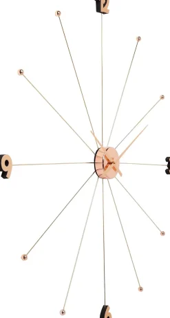 KARE Wanduhr Like Umbrella Rosegold