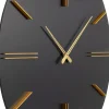 KARE Wanduhr Luca Schwarz Ø70cm