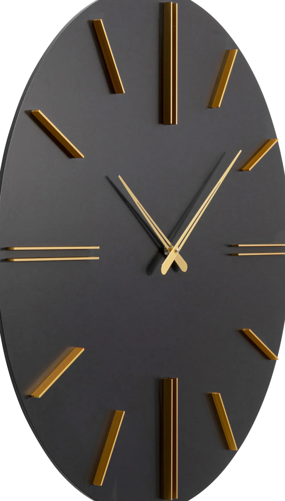 KARE Wanduhr Luca Schwarz Ø70cm