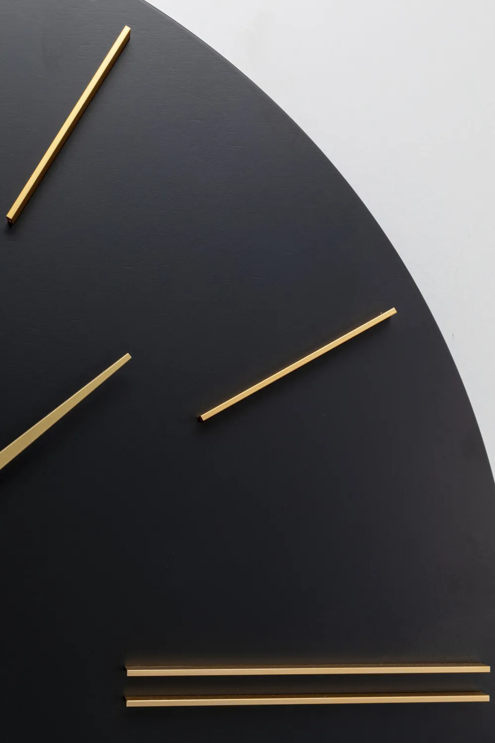 KARE Wanduhr Luca Schwarz Ø70cm