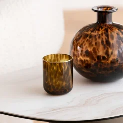 KARE Wasserglas Caramel 10cm Clearance