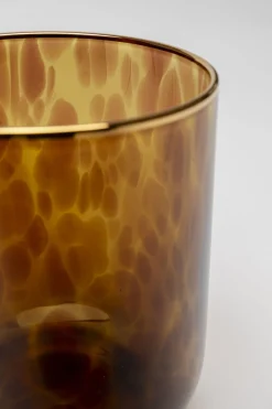 KARE Wasserglas Caramel 10cm Clearance