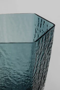 KARE Wasserglas Cascata Blau Discount