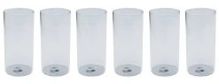 KARE Wasserglas Electra Silber Discount