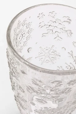 KARE Wasserglas Ice Flowers Klar Online