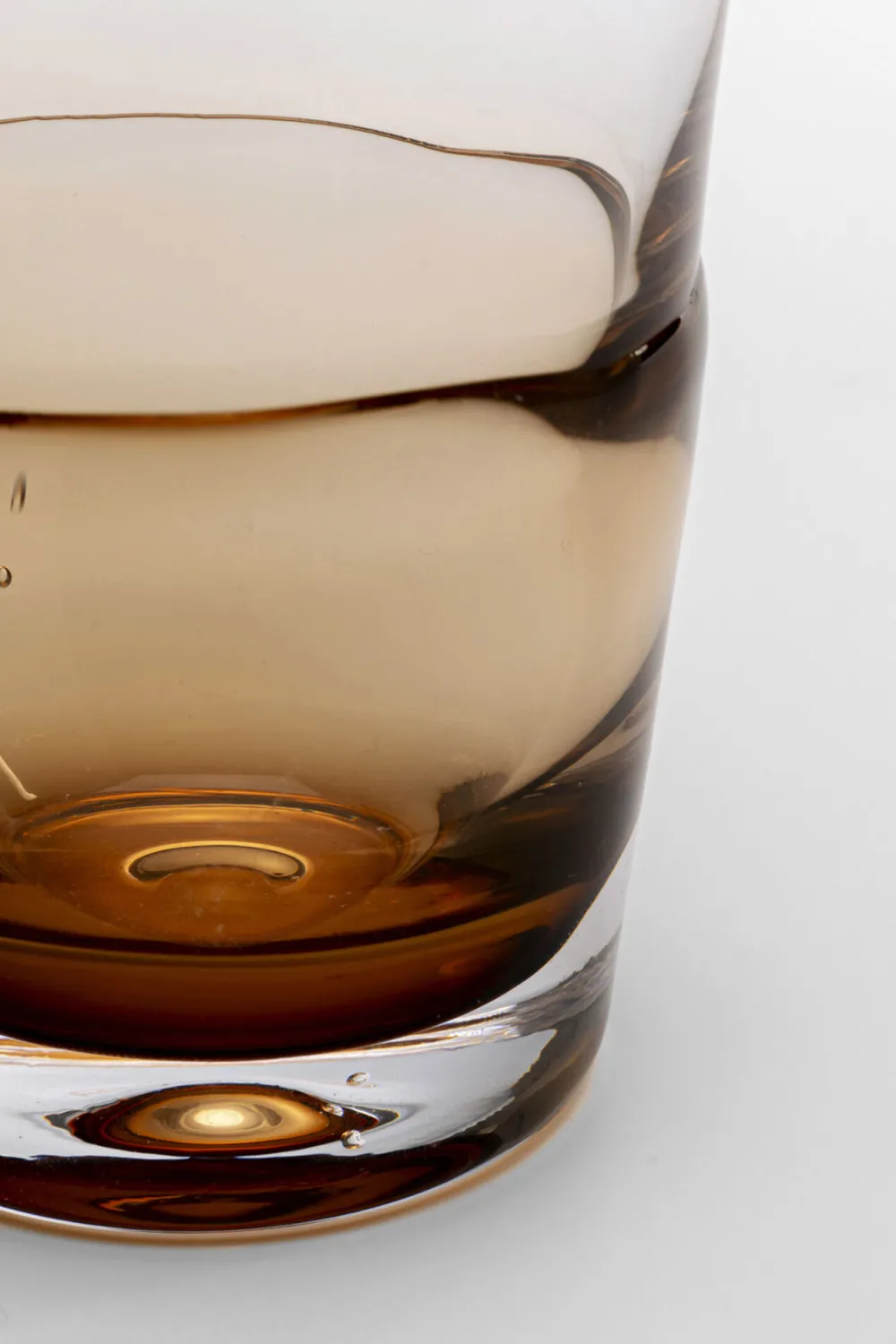 KARE Wasserglas Mimi Amber 14cm Best