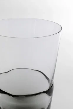 KARE Wasserglas Mimi Grau 14cm