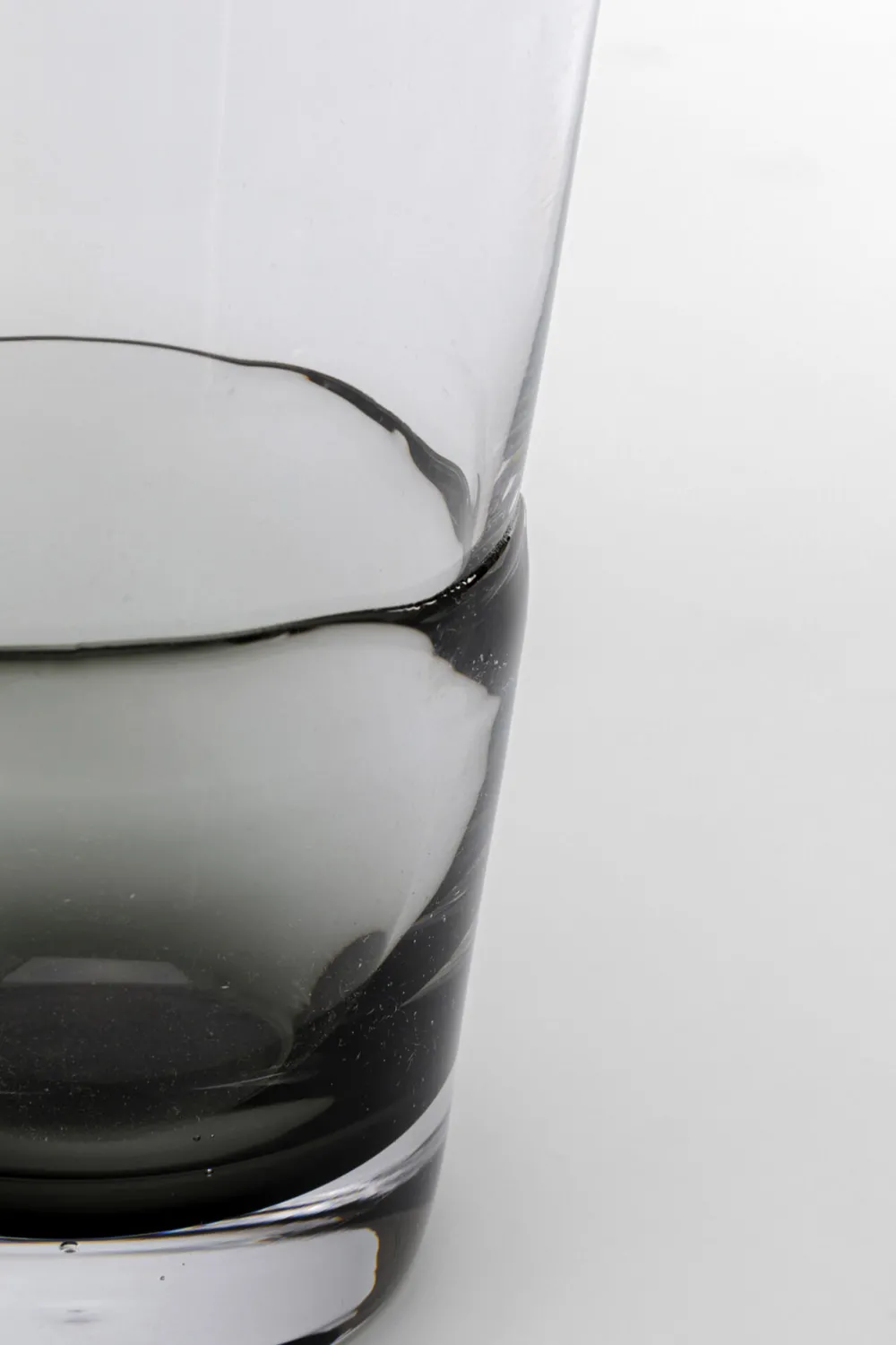 KARE Wasserglas Mimi Grau 14cm