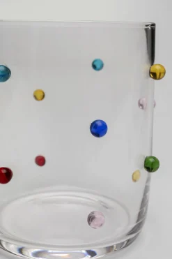 KARE Wasserglas Party Dots 9cm Discount