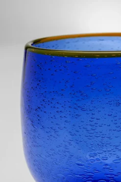KARE Weinglas Bubbles Blau Online