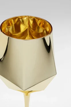 KARE Weinglas Diamond Gold Best