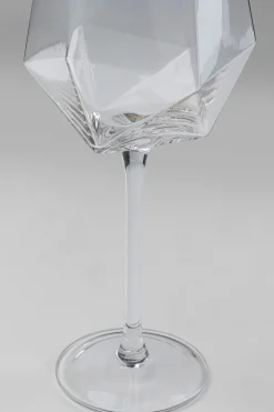 KARE Weinglas Diamond Gold Rim Discount