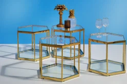KARE Weinglas Diamond Gold Rim Discount