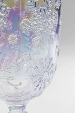 KARE Weinglas Ice Flowers Colore