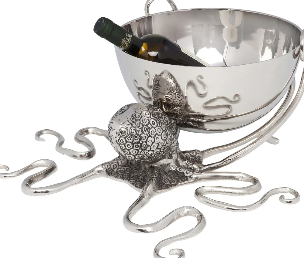 KARE Weinkühler Octopus Ø 45cm Hot