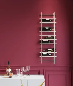 KARE Weinregal Cape Town Hellgrau 45x136cm