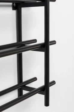 KARE Weinregal Cape Town Schwarz 80x34cm Hot
