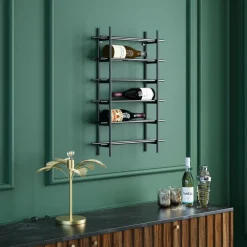 KARE Weinregal Cape Town Schwarz 45x68cm Sale