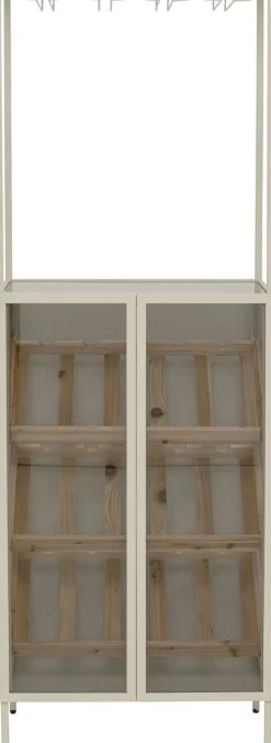 KARE Weinregal Porto Bar Greige 60x170cm Discount