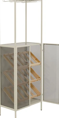 KARE Weinregal Porto Bar Greige 60x170cm Discount